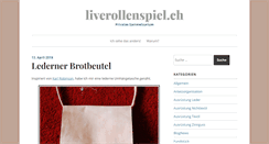 Desktop Screenshot of liverollenspiel.ch