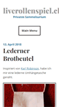 Mobile Screenshot of liverollenspiel.ch