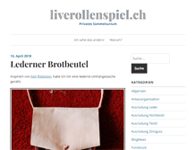 Tablet Screenshot of liverollenspiel.ch